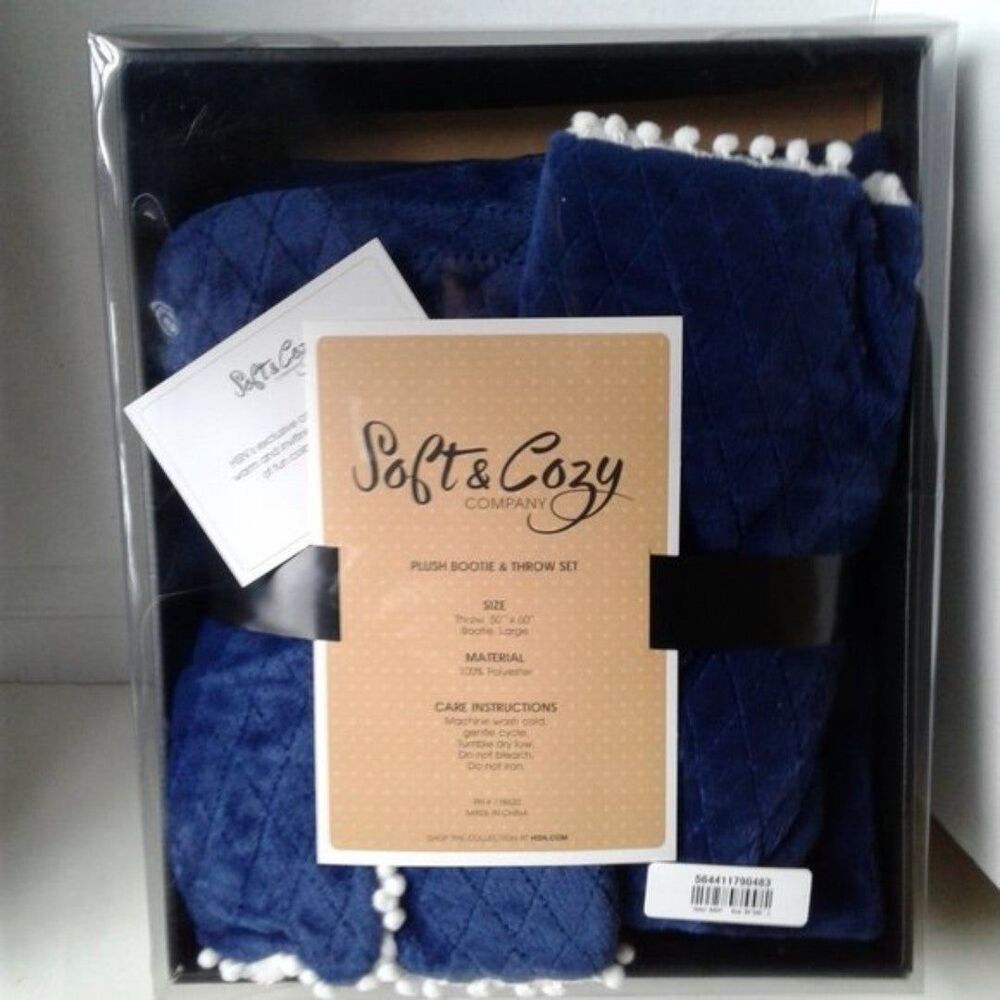HSN Soft & Cozy Plush/Throw